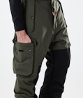 Dope Adept 2021 Pantalon de Snowboard Homme Olive Green/Black, Image 5 sur 6