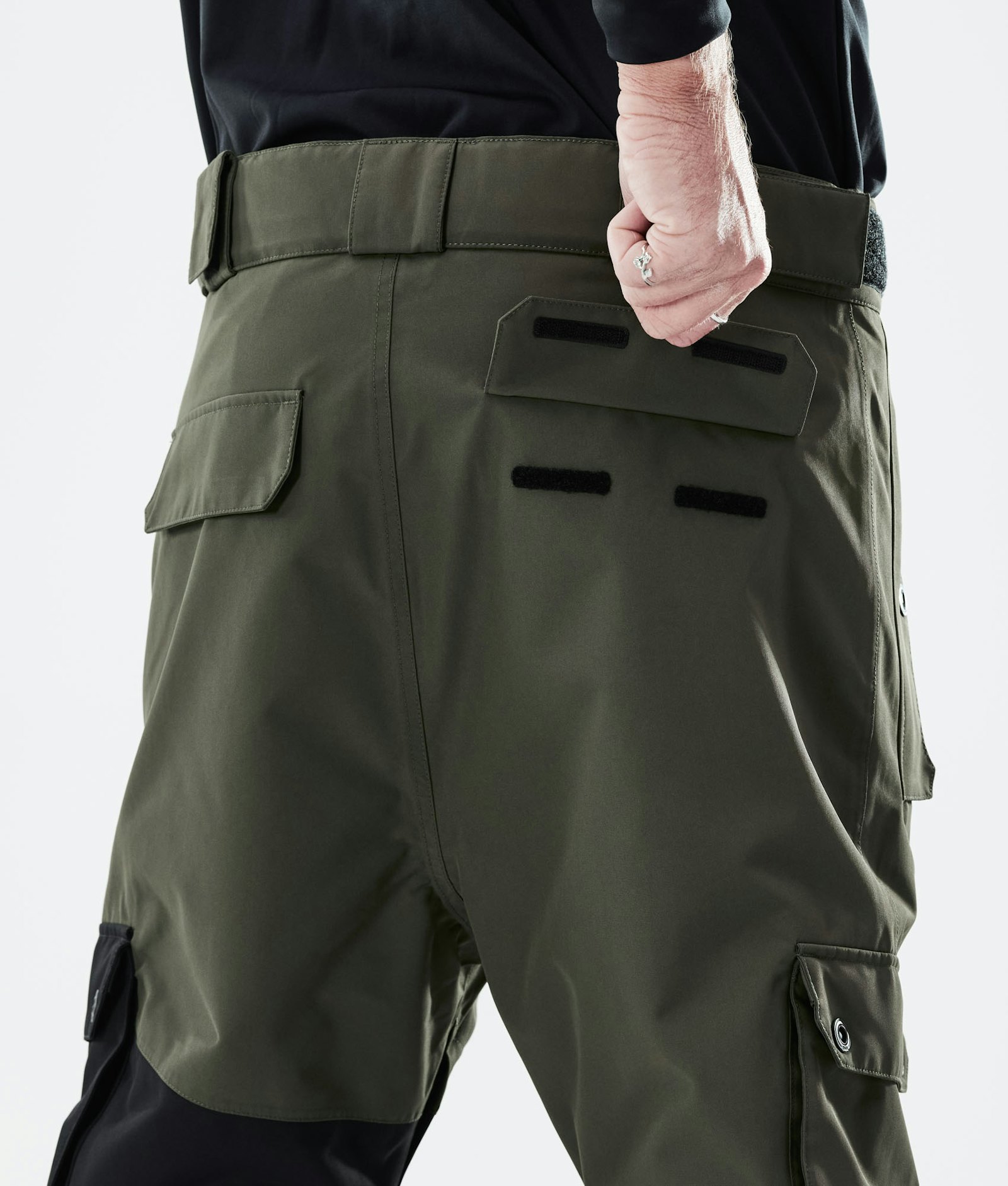 Dope Adept 2021 Pantalon de Snowboard Homme Olive Green/Black, Image 6 sur 6