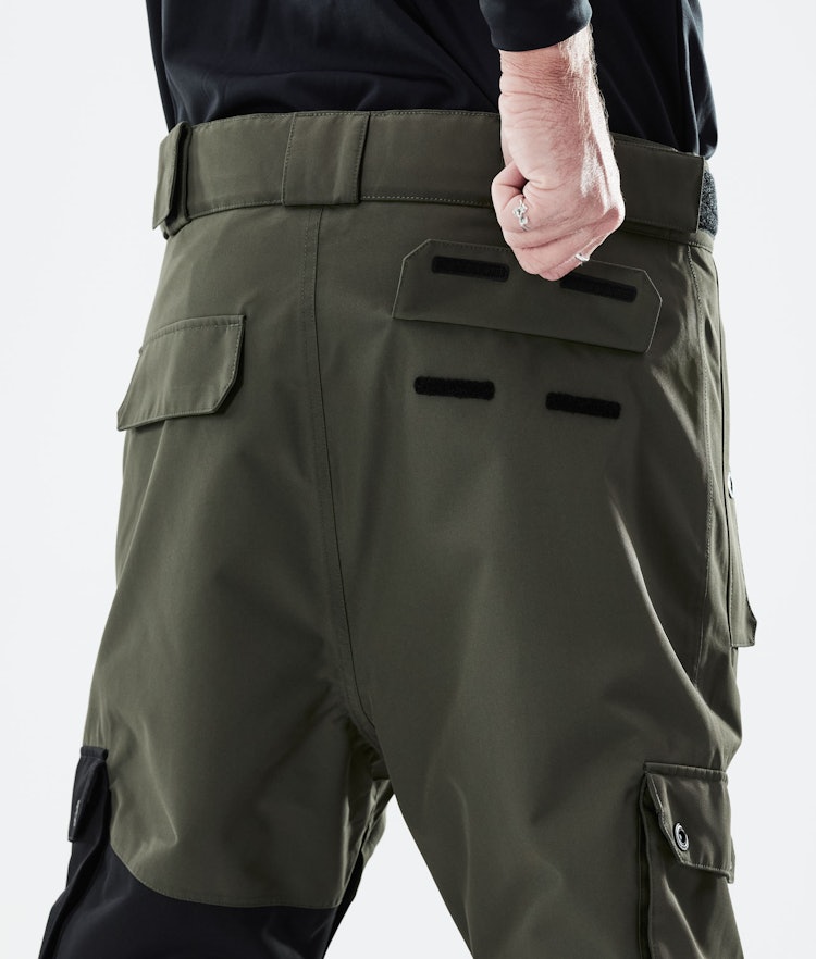 Adept 2021 Pantalon de Snowboard Homme Olive Green/Black, Image 6 sur 6