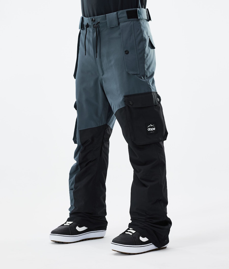 Adept 2021 Kalhoty na Snowboard Pánské Metal Blue/Black