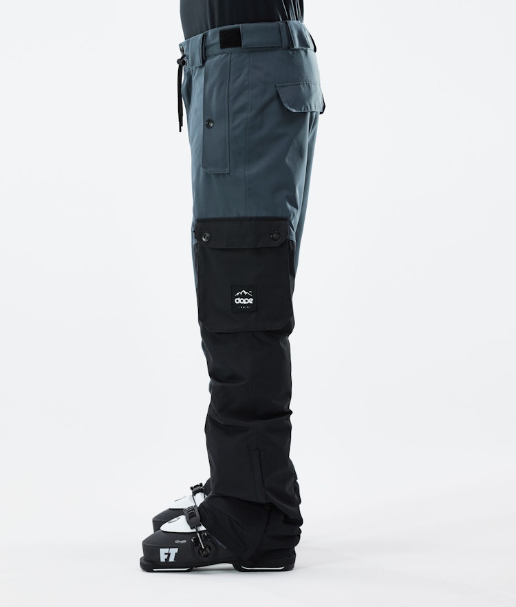 Adept 2021 Pantalon de Ski Homme Metal Blue/Black, Image 2 sur 6
