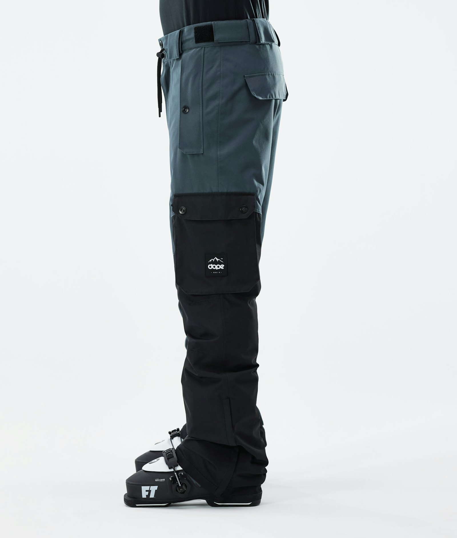 Adept 2021 Pantalon de Ski Homme Metal Blue/Black