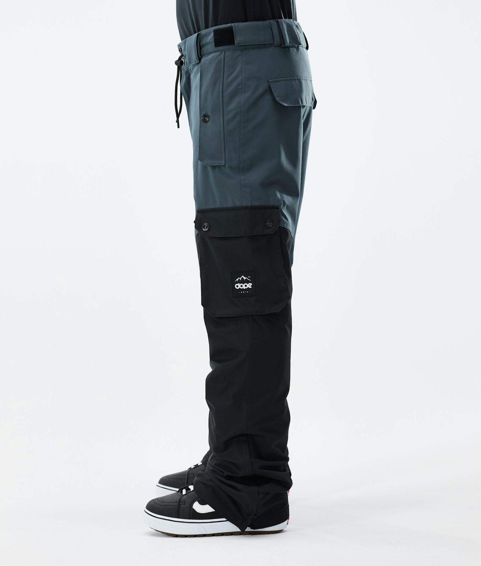 Adept 2021 Snowboard Pants Men Metal Blue/Black Renewed