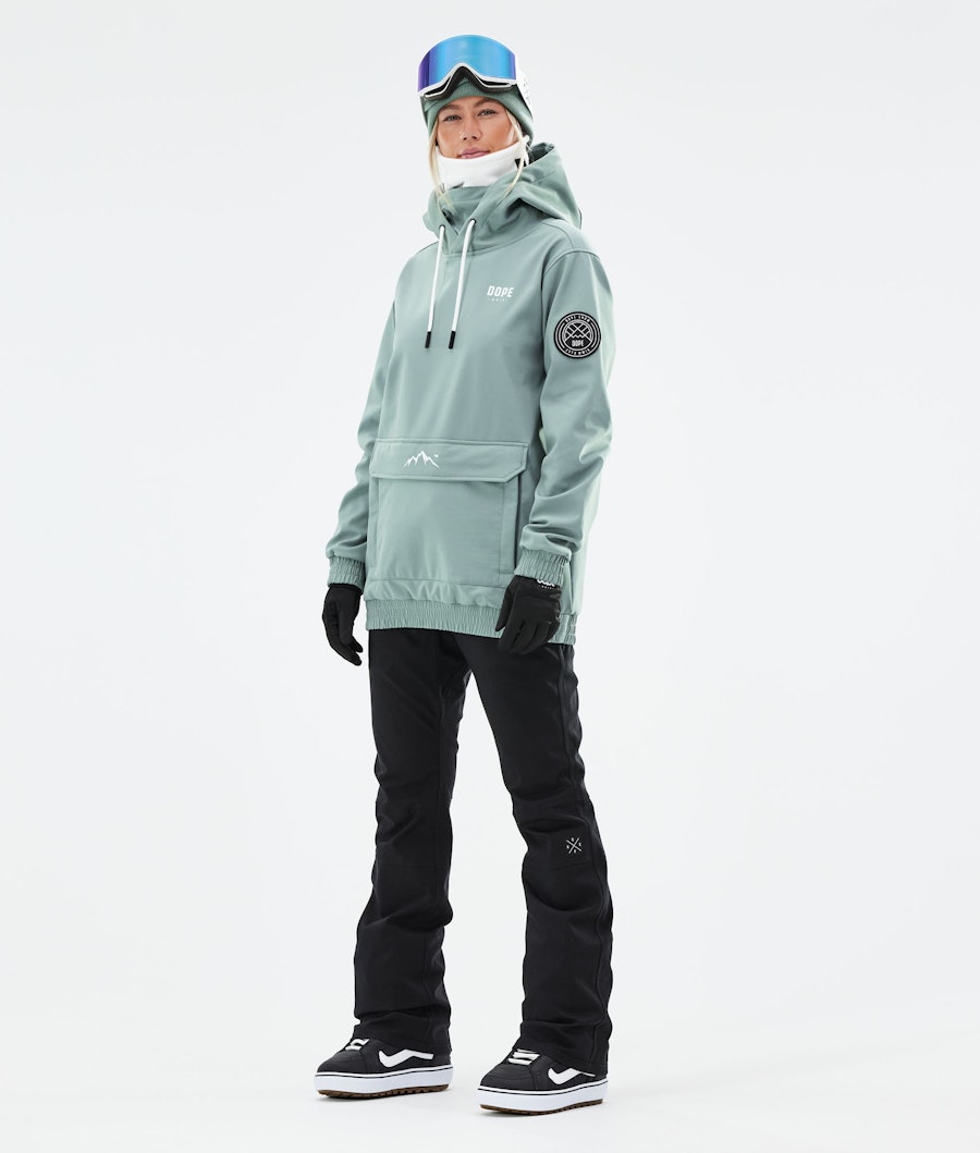 Dope Wylie W Women's Snowboard Jacket Capital Faded Green