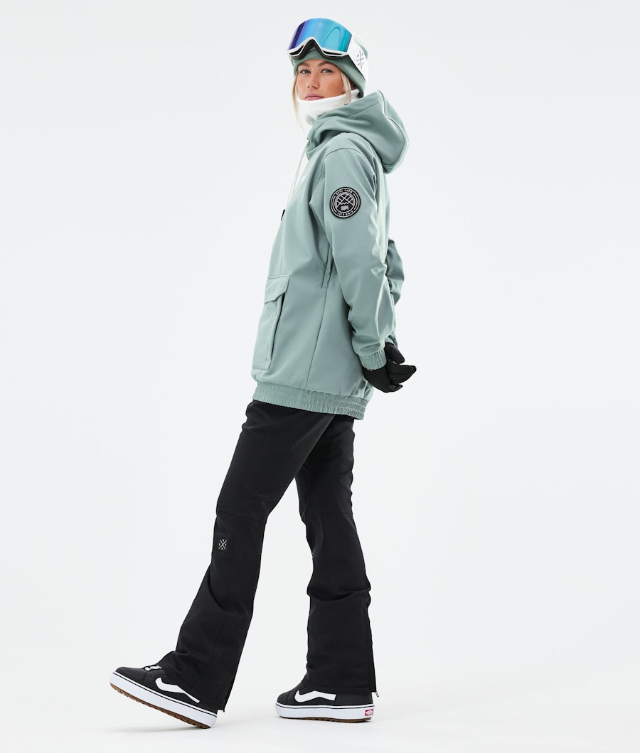 Dope Wylie W Women's Snowboard Jacket Capital Faded Green