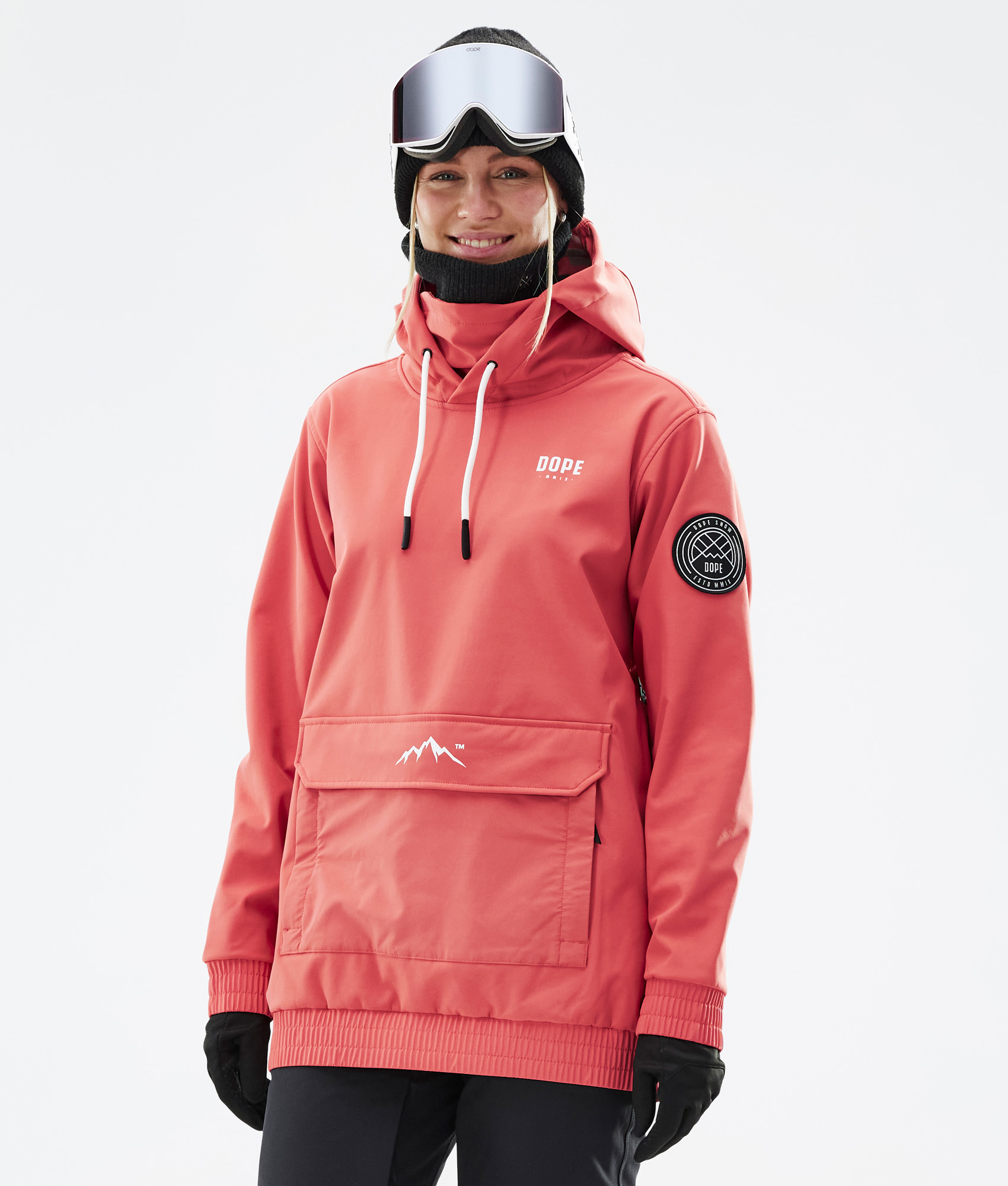 Dope Wylie W Women's Snowboard Jacket Capital Coral | Dopesnow.com