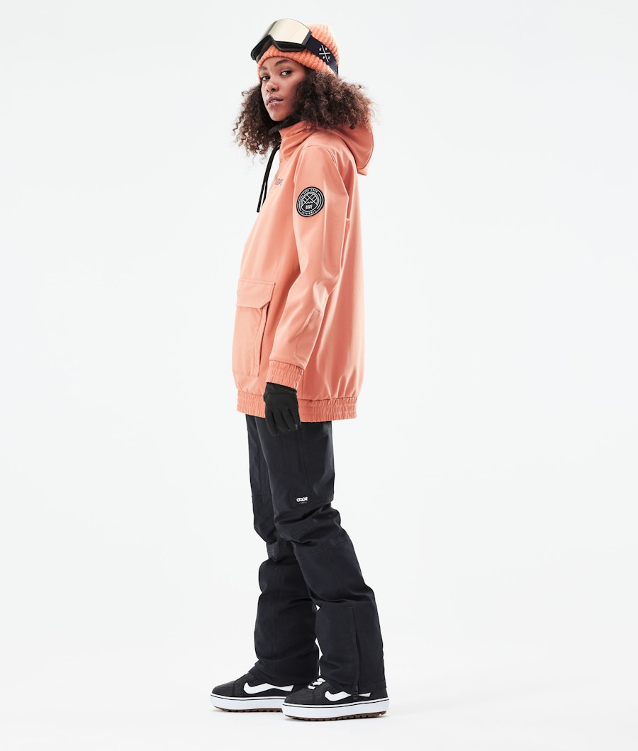 Dope Wylie W Women's Snowboard Jacket Peach