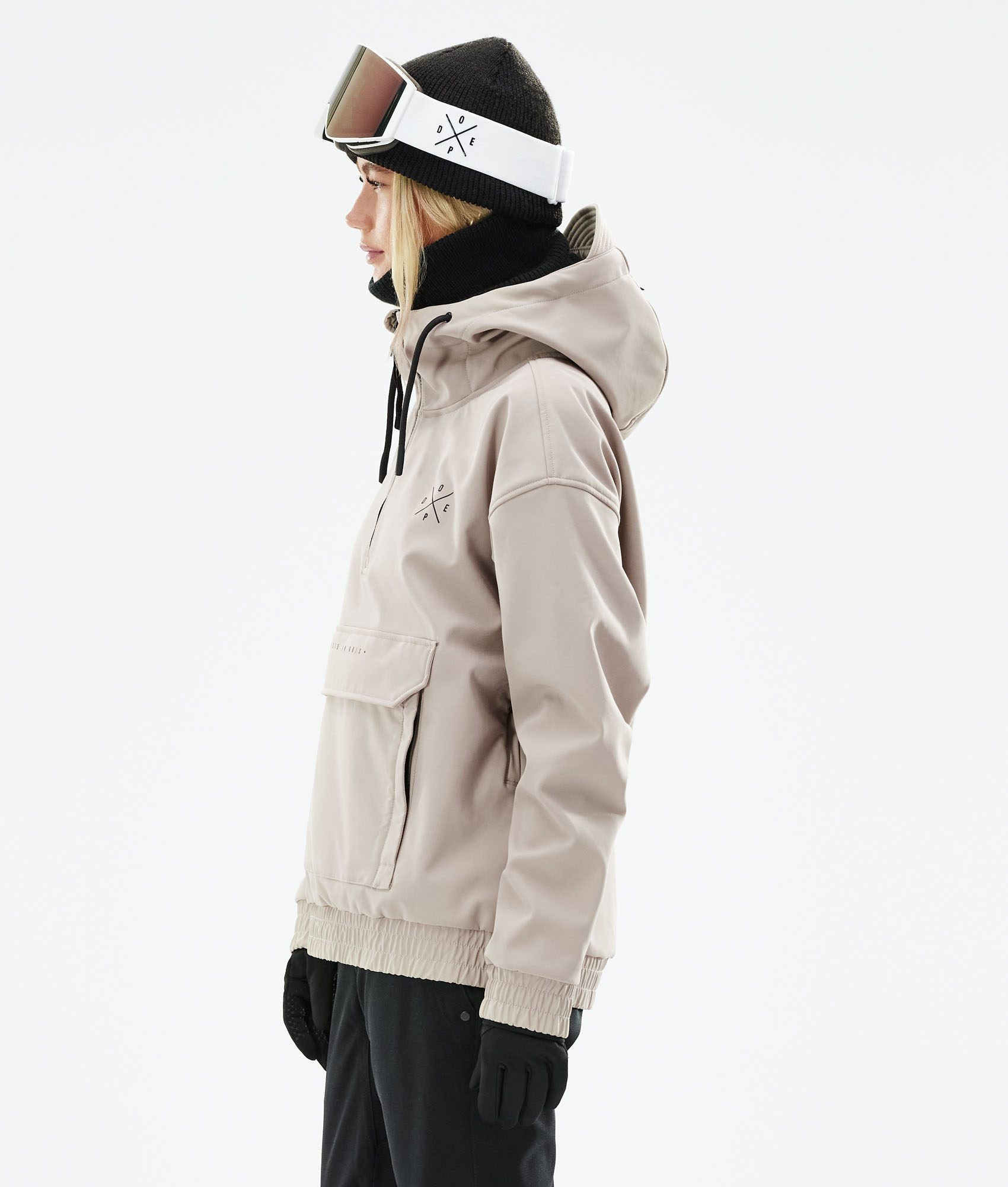 beige snowboard jacket