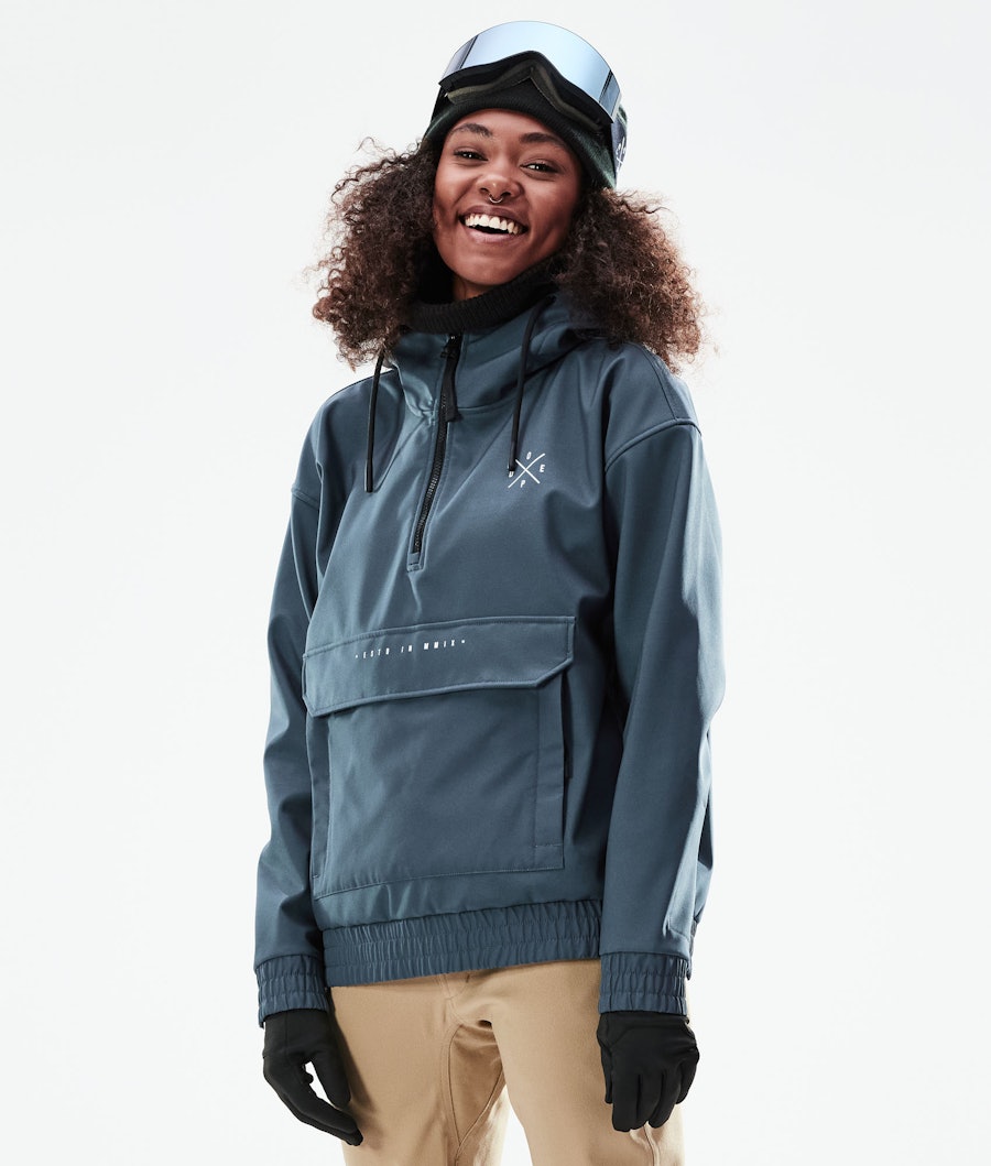  Cyclone W Snowboard Jacket Women Metal Blue