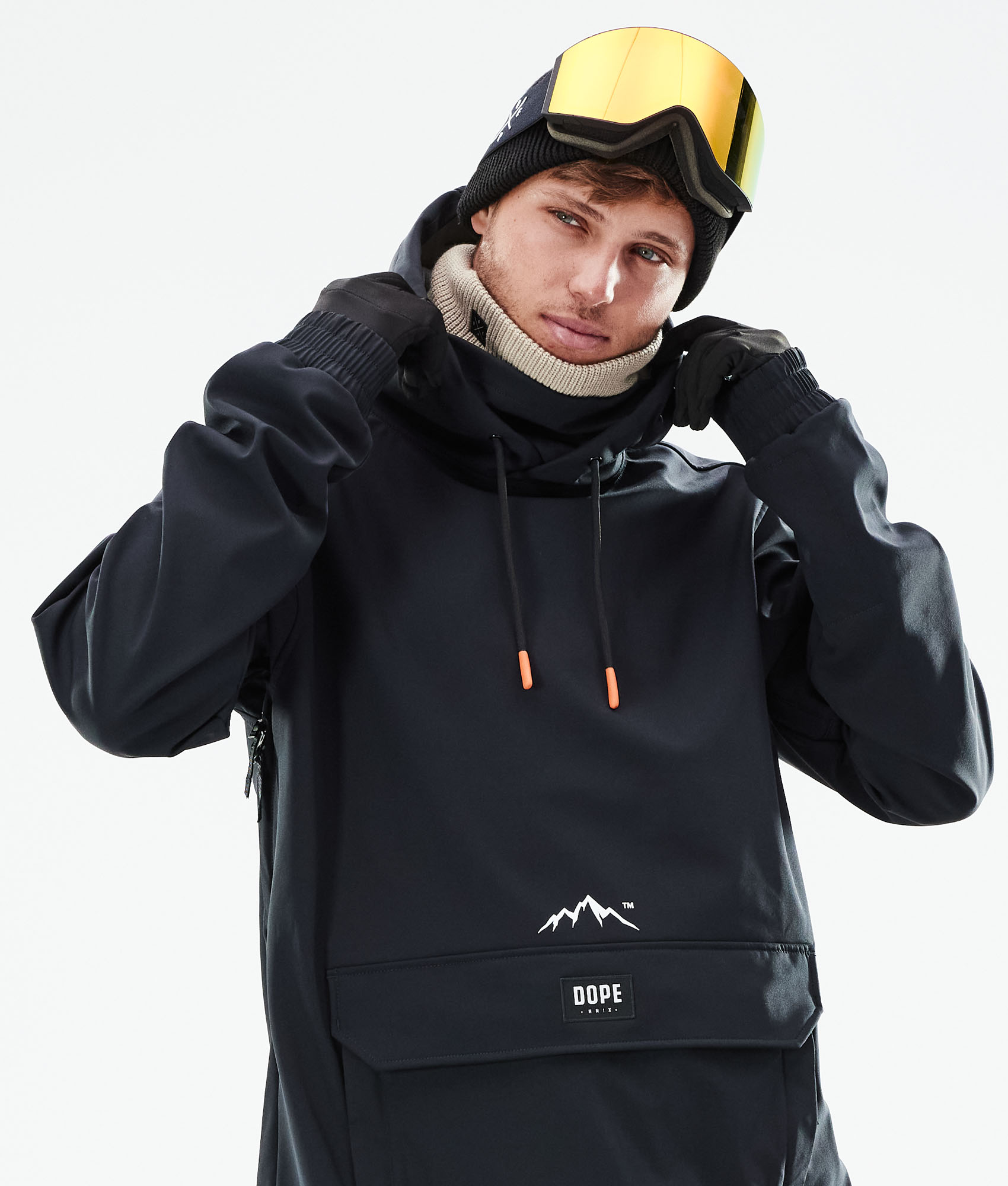 half zip winter jacket