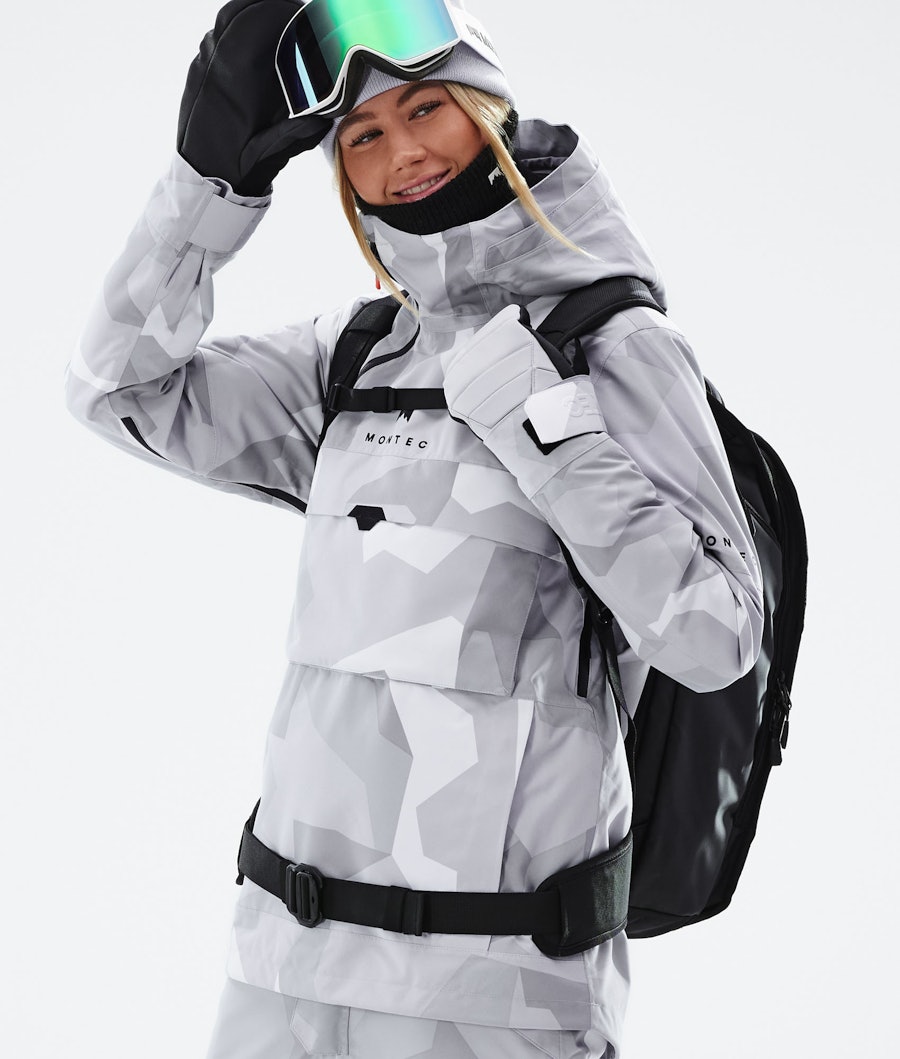 Montec Dune W 2021 Women's Snowboard Jacket Snow Camo