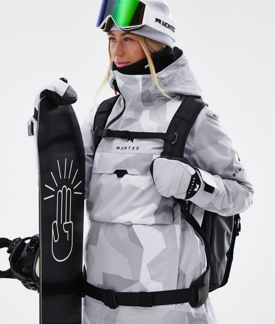 Dune W 2021 Snowboard Jacket Women Snow Camo Renewed