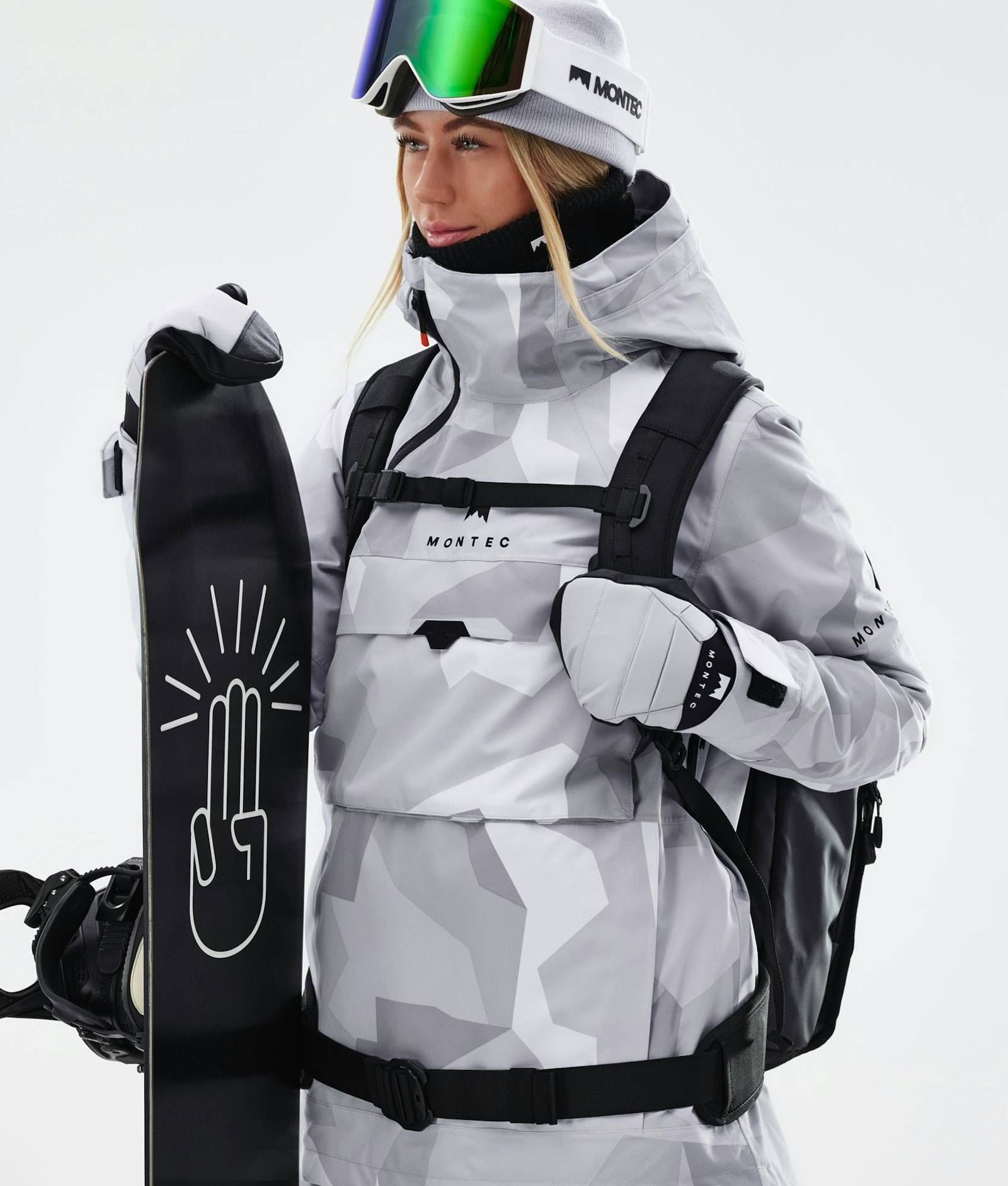 Montec Dune W 2021 Veste Snowboard Femme Snow Camo