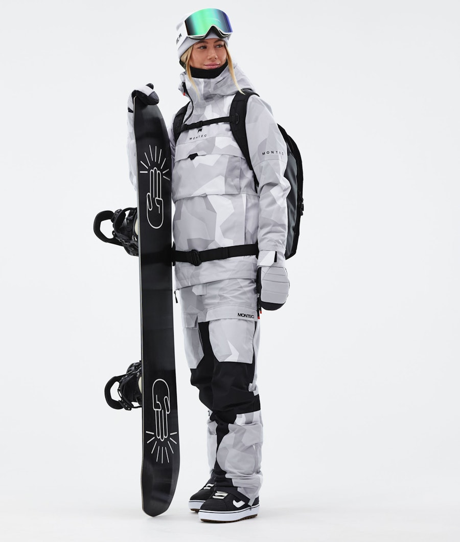 Dune W 2021 Snowboard Jacket Women Snow Camo Renewed