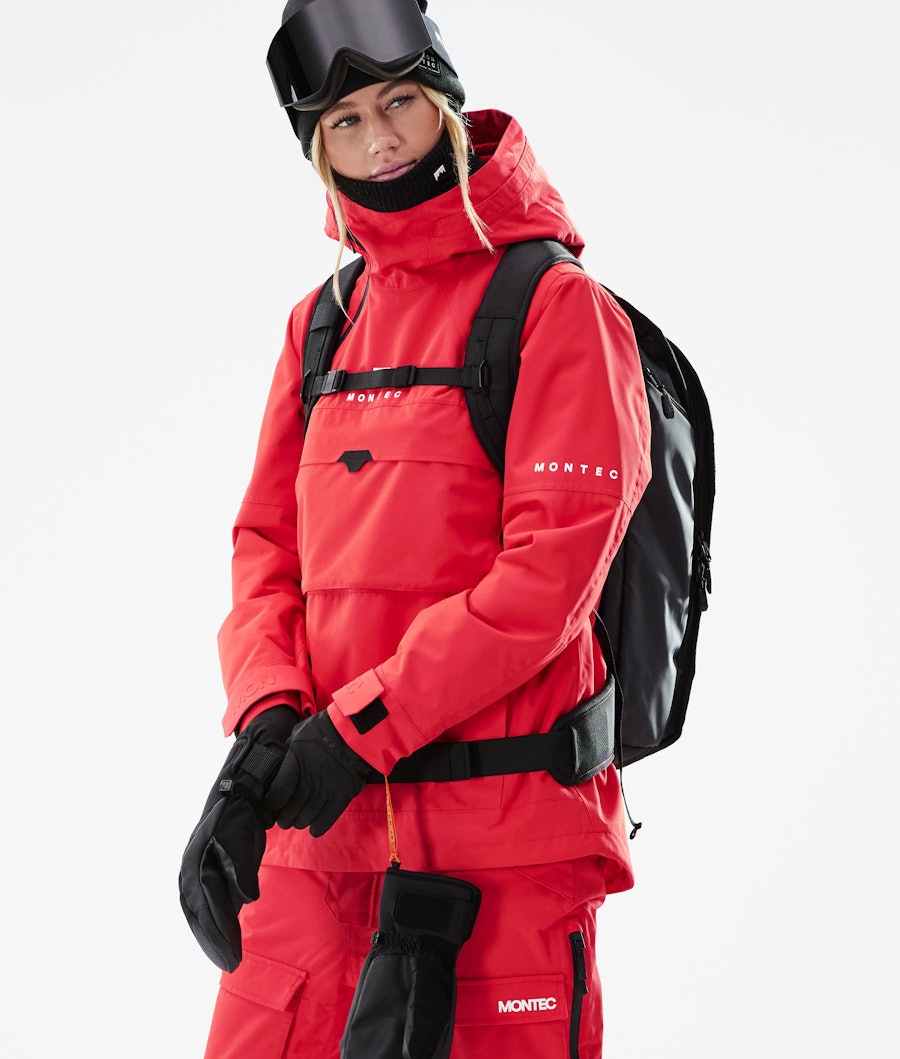 Dune W 2021 Snowboard Jacket Women Red