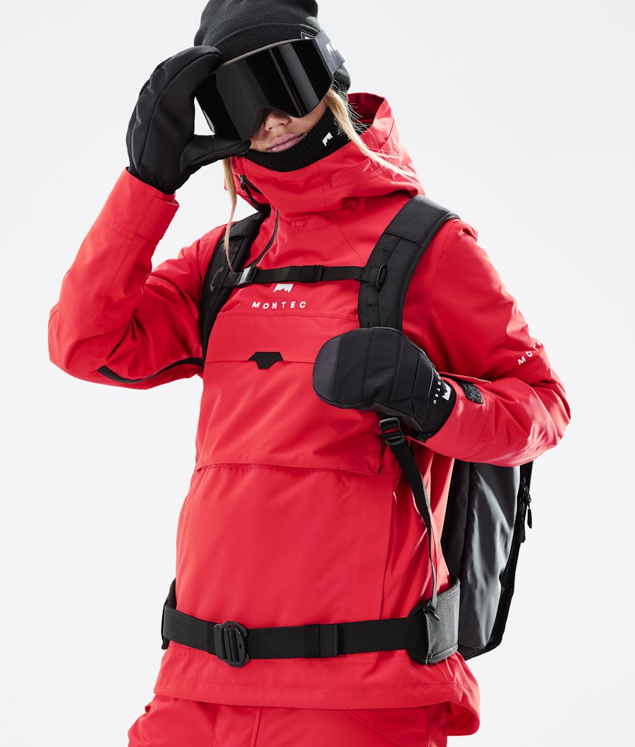 Montec Dune W 2021 Women's Ski Jacket Red