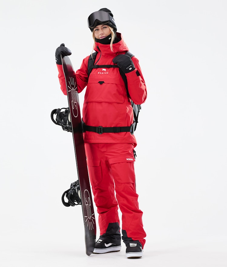 Dune W 2021 Snowboard Jacket Women Red Renewed, Image 5 of 11