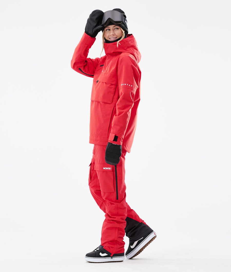 Montec Dune W Women's Snowboard Jacket Red