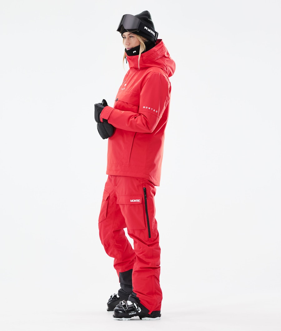 Montec Dune W 2021 Women's Ski Jacket Red
