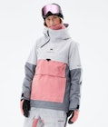 Dune W 2021 Ski jas Dames Light Grey/Pink/Light Pearl
