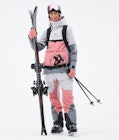 Montec Dune W 2021 Ski Jacket Women Light Grey/Pink/Light Pearl