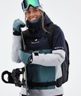 Dune W 2021 Snowboard Jacket Women Marine/Atlantic/Light Grey