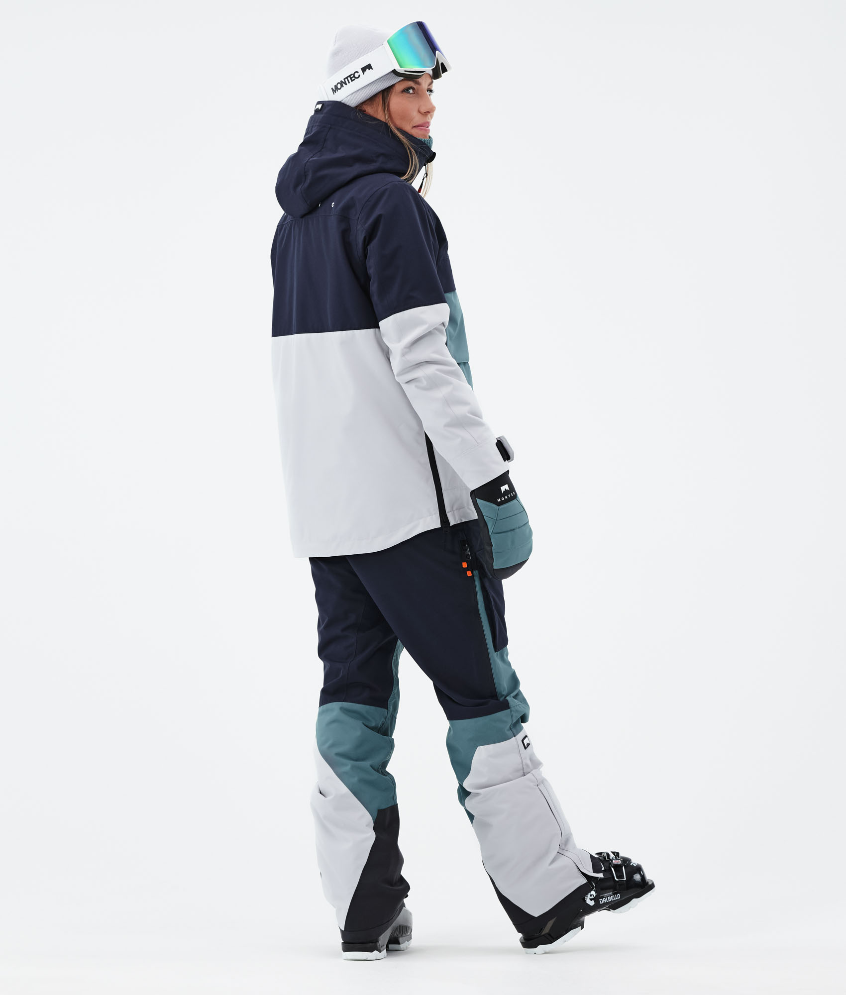 Montec Dune W Women's Ski Jacket Marine/Atlantic/Light Grey