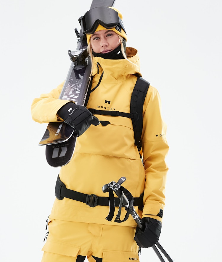 Dune W 2021 Veste de Ski Femme Yellow, Image 2 sur 11