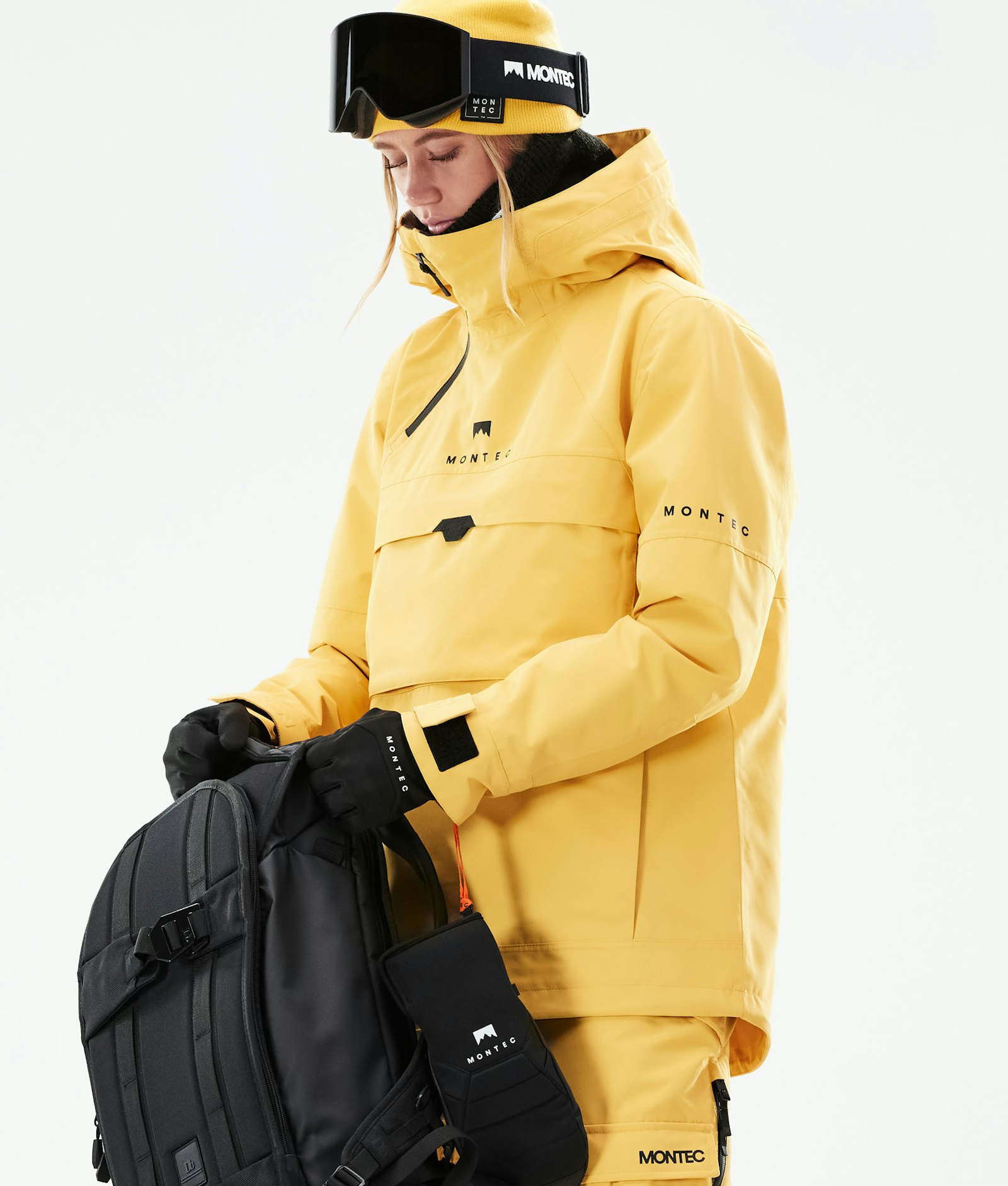 Dune W 2021 Veste de Ski Femme Yellow, Image 3 sur 11