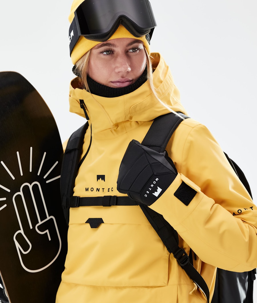 Dune W 2021 Veste Snowboard Femme Yellow Renewed