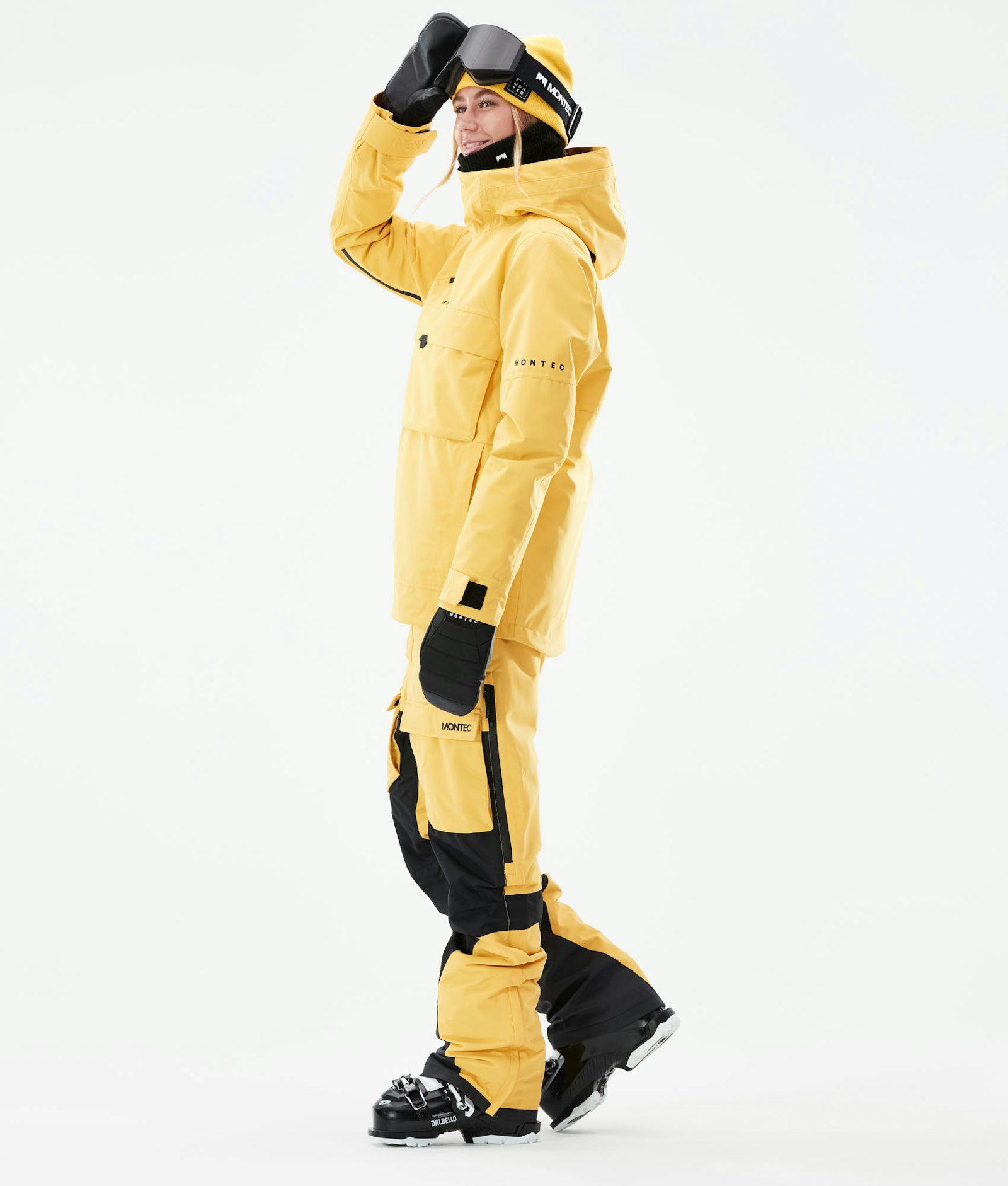 Dune W 2021 Veste de Ski Femme Yellow, Image 6 sur 11