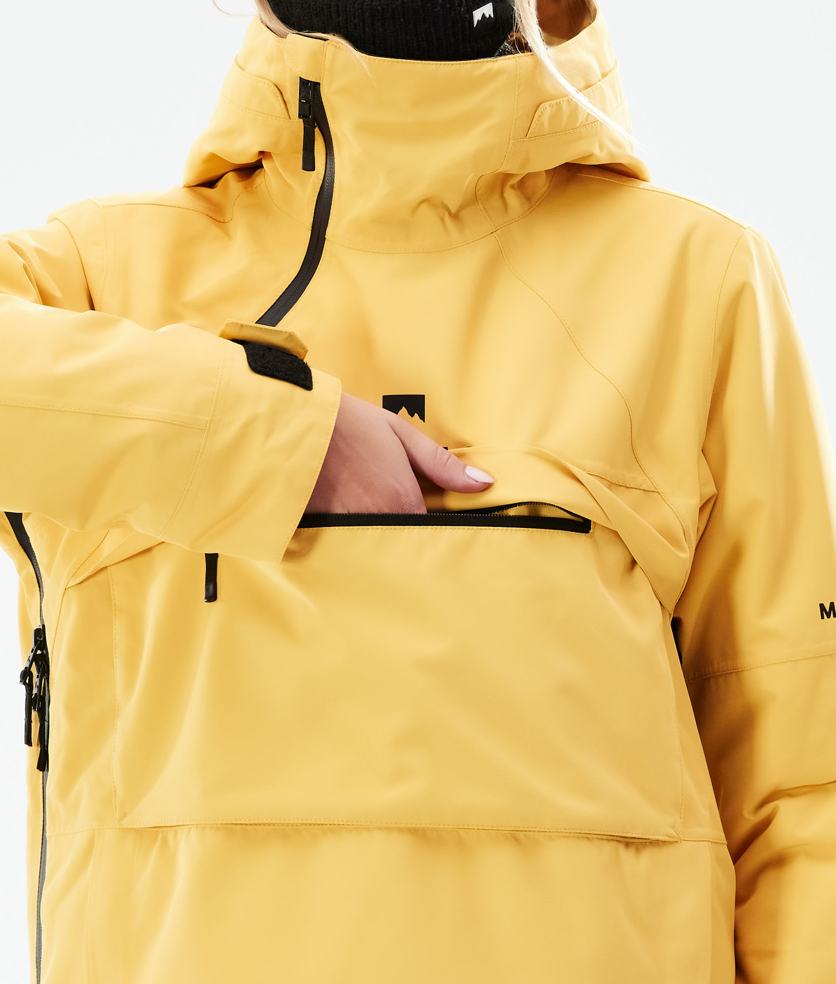 Yellow anorak clearance jacket women's