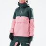 Montec Dune W 2021 Women's Ski Jacket Dark Atlantic/Pink