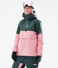 Dune W 2021 Ski jas Dames Dark Atlantic/Pink, Afbeelding 1 van 10