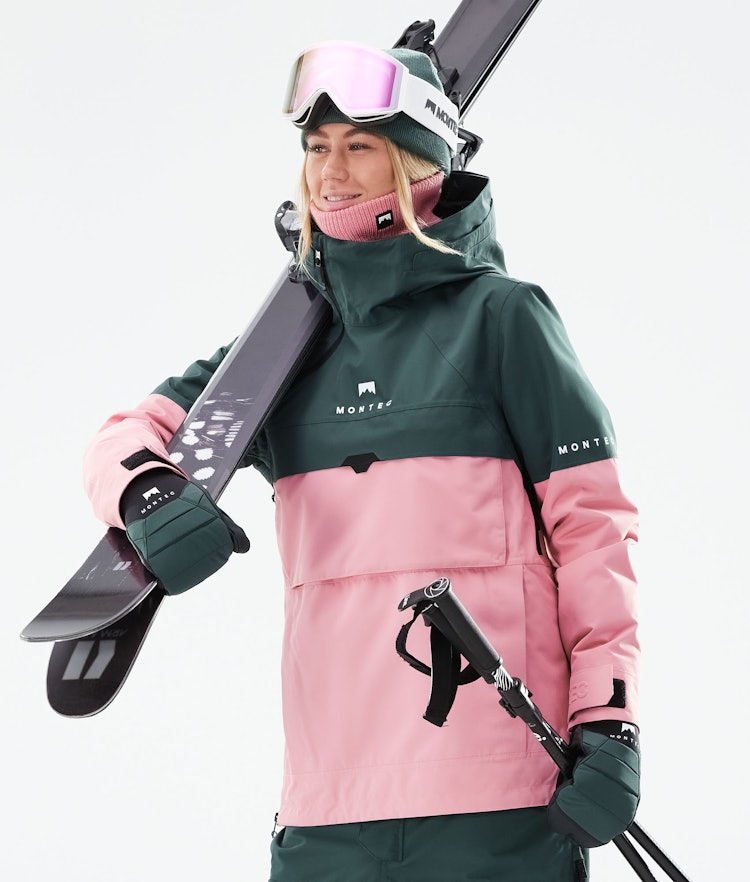 Dune W 2021 Ski Jacket Women Dark Atlantic/Pink, Image 2 of 10