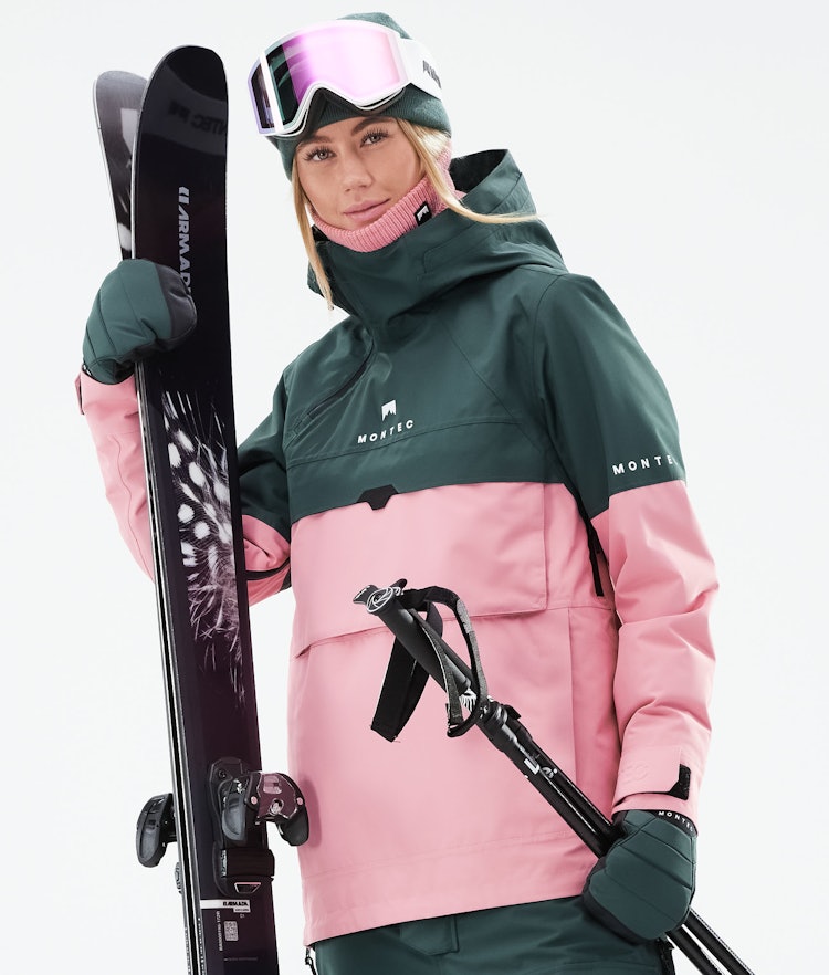 Dune W 2021 Veste de Ski Femme Dark Atlantic/Pink
