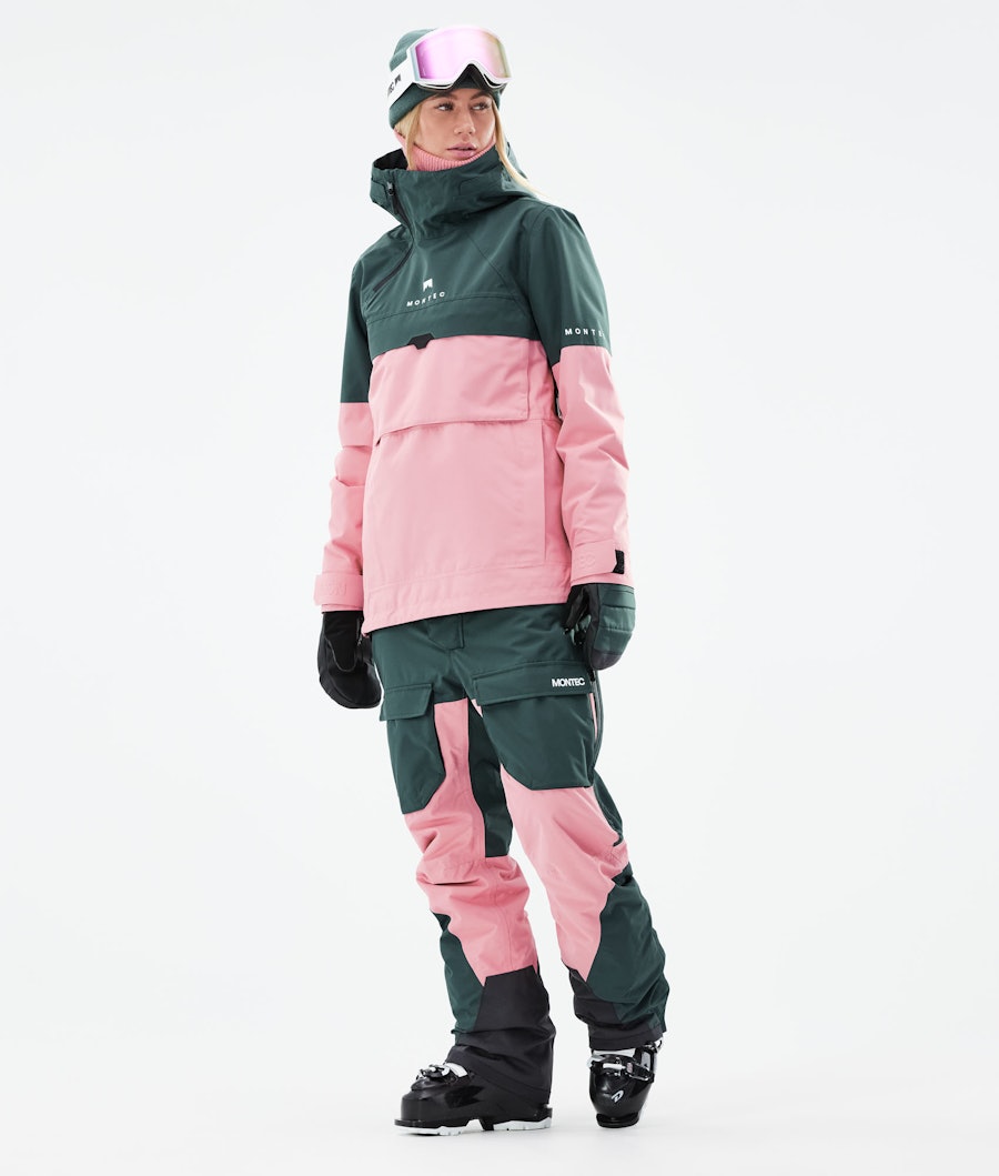 Montec Dune W 2021 Women's Ski Jacket Dark Atlantic/Pink
