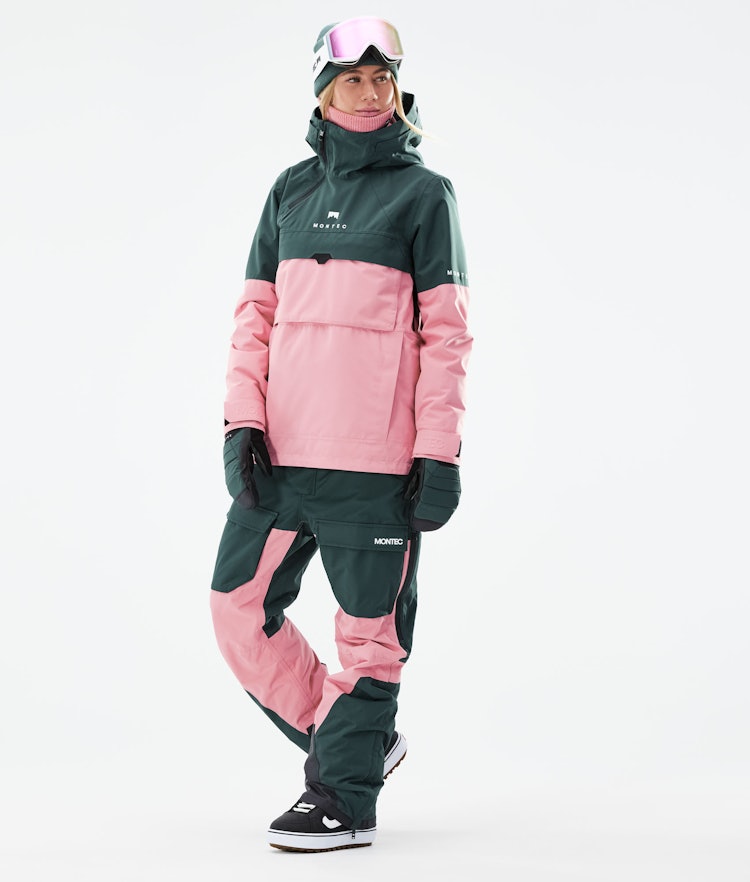 Montec Dune W 2021 Chaqueta Snowboard Mujer Dark Atlantic/Pink, Imagen 4 de 10