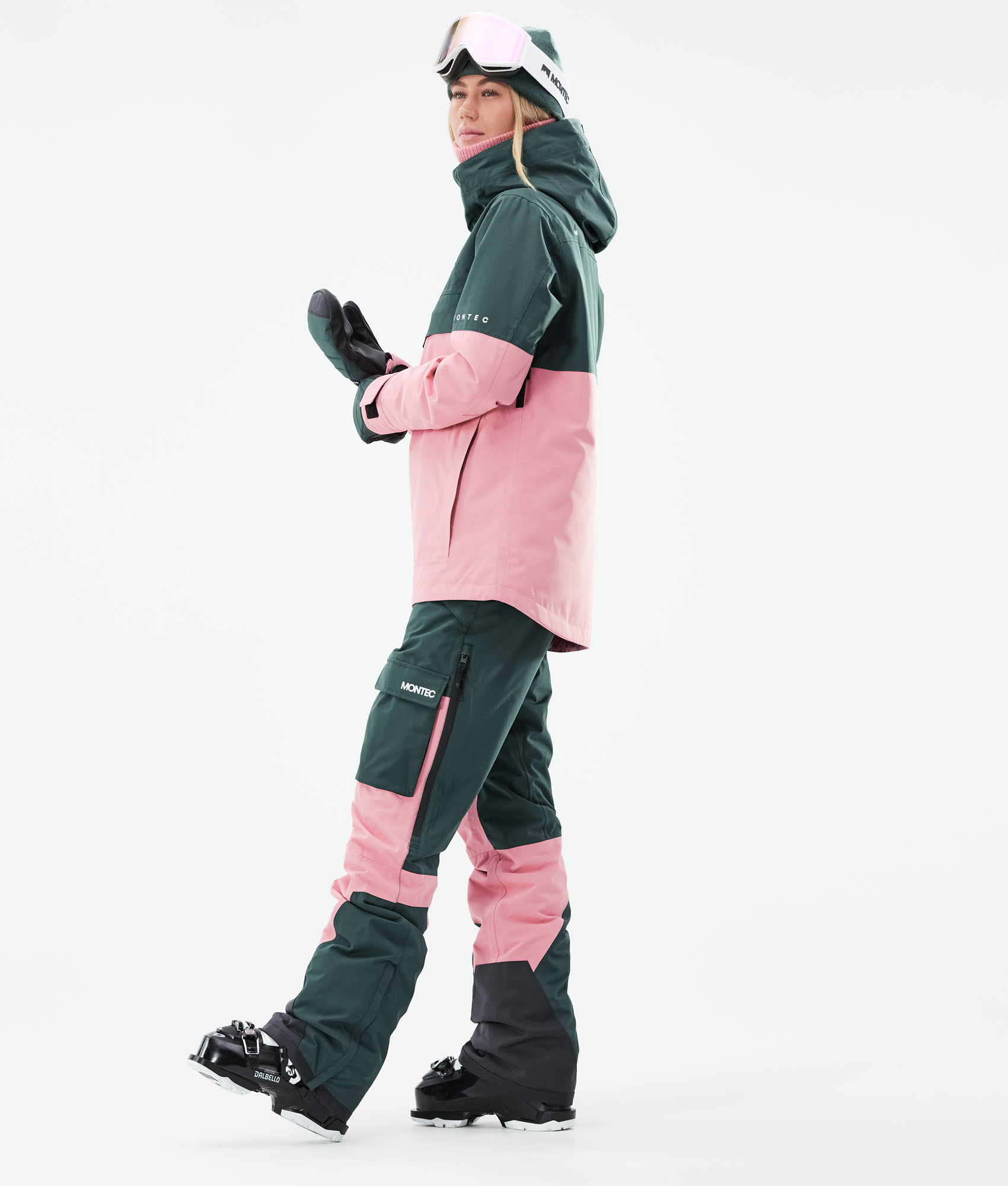 Montec Dune W Ski Jacket Dark Atlantic/Pink