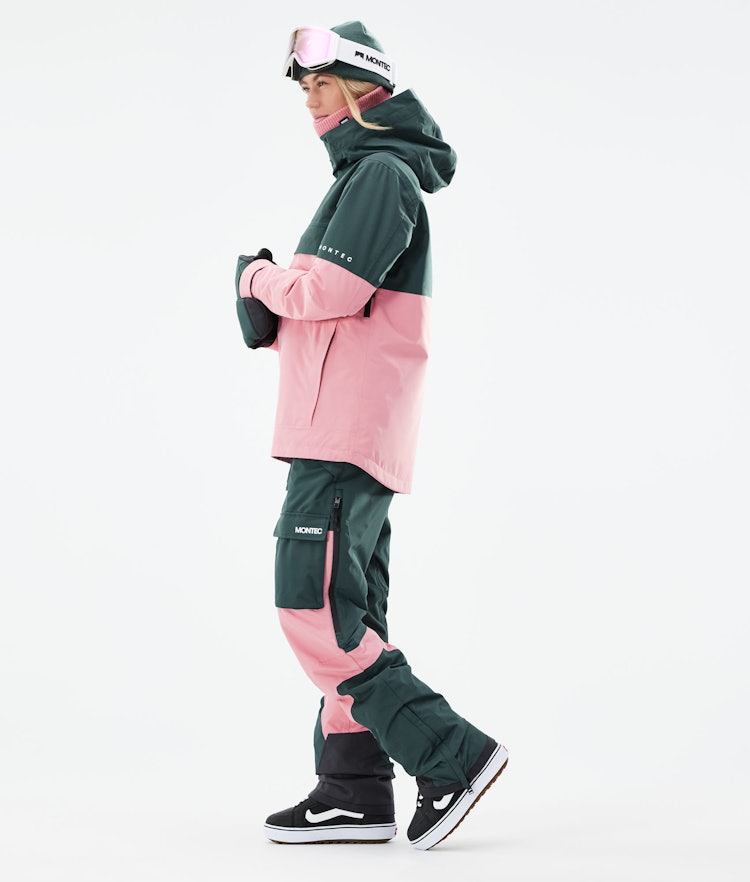 Montec Doom W 2021 Veste de Ski Femme Dark Atlantic/Pink/Light