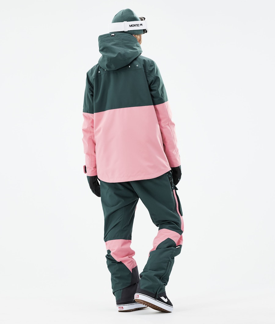 Dune W 2021 Snowboard Jacket Women Dark Atlantic/Pink Renewed