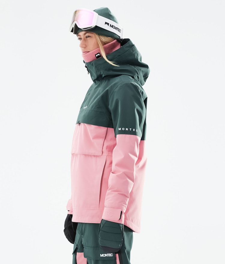 Dune W 2021 Ski Jacket Women Dark Atlantic/Pink, Image 7 of 10