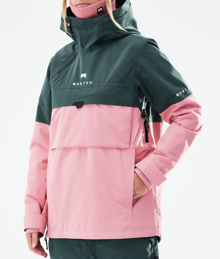 Dune W 2021 Ski Jacket Women Dark Atlantic/Pink, Image 9 of 10