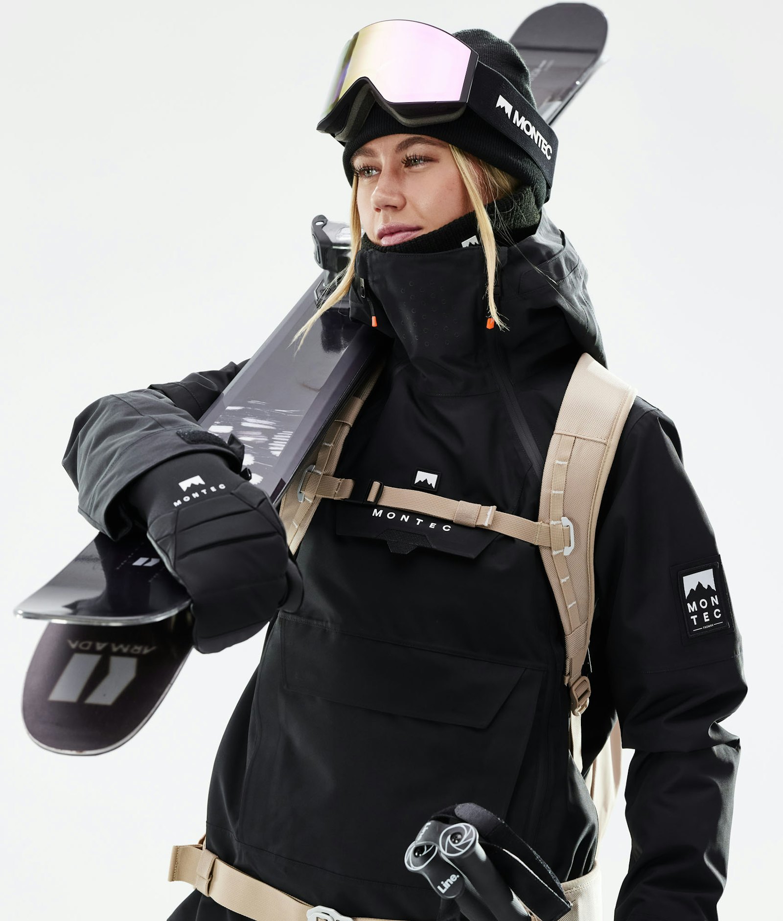 Montec Doom W 2021 Veste de Ski Femme Black