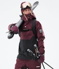Doom W 2021 Ski Jacket Women Burgundy/Black, Image 2 of 12