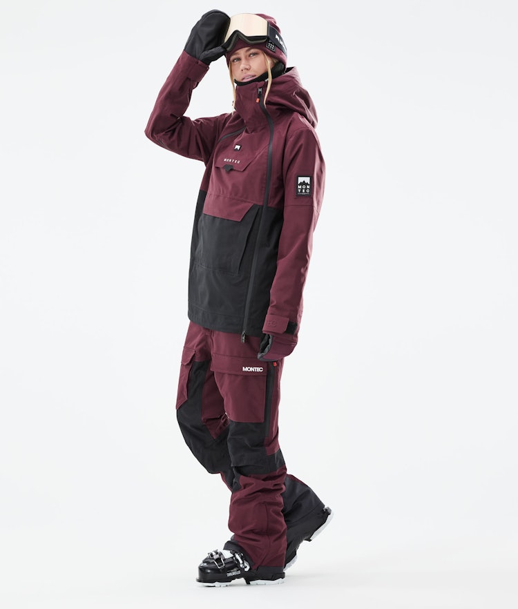 Montec Doom W 2021 Ski Jacket Women Burgundy/Black