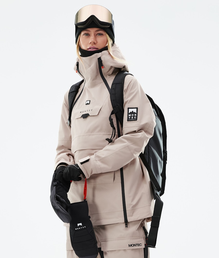 Montec Doom W 2021 Women's Snowboard Jacket Sand