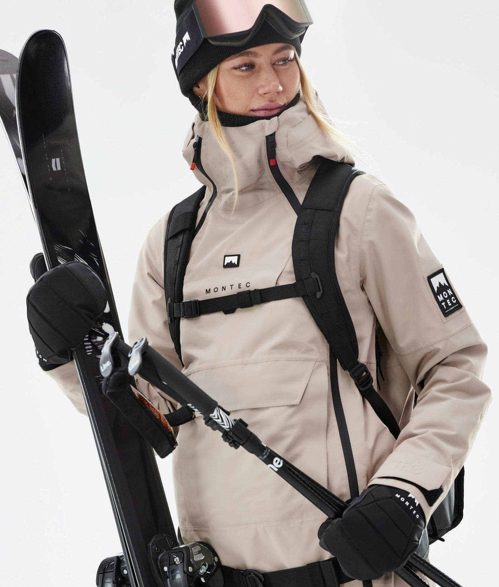Doom W 2021 Ski Jacket Women Sand