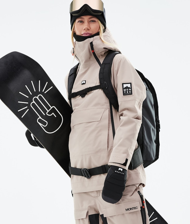 Doom W 2021 Snowboard Jacket Women Sand, Image 3 of 13