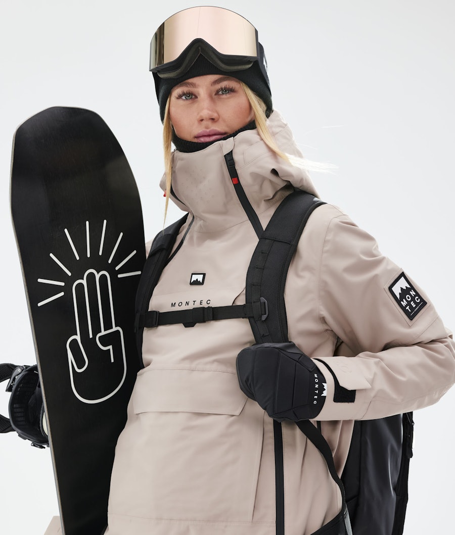 Montec Doom W 2021 Women's Snowboard Jacket Sand